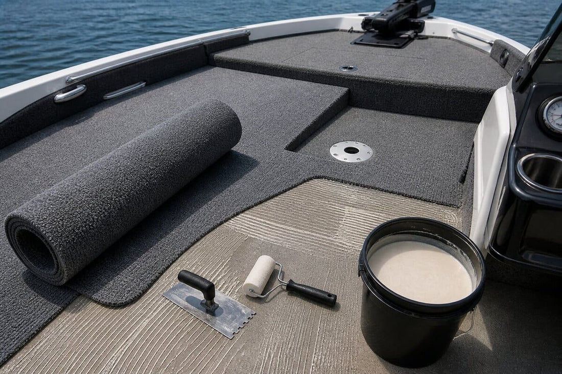 How to Install Marine Boat Carpet on Aluminum Boat Floors