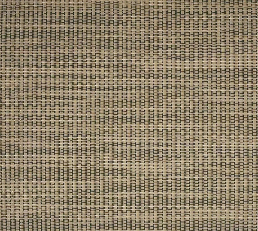 Luxury marine woven vinyl flooring in a beige and black pattern, showcasing durability and stylish design.